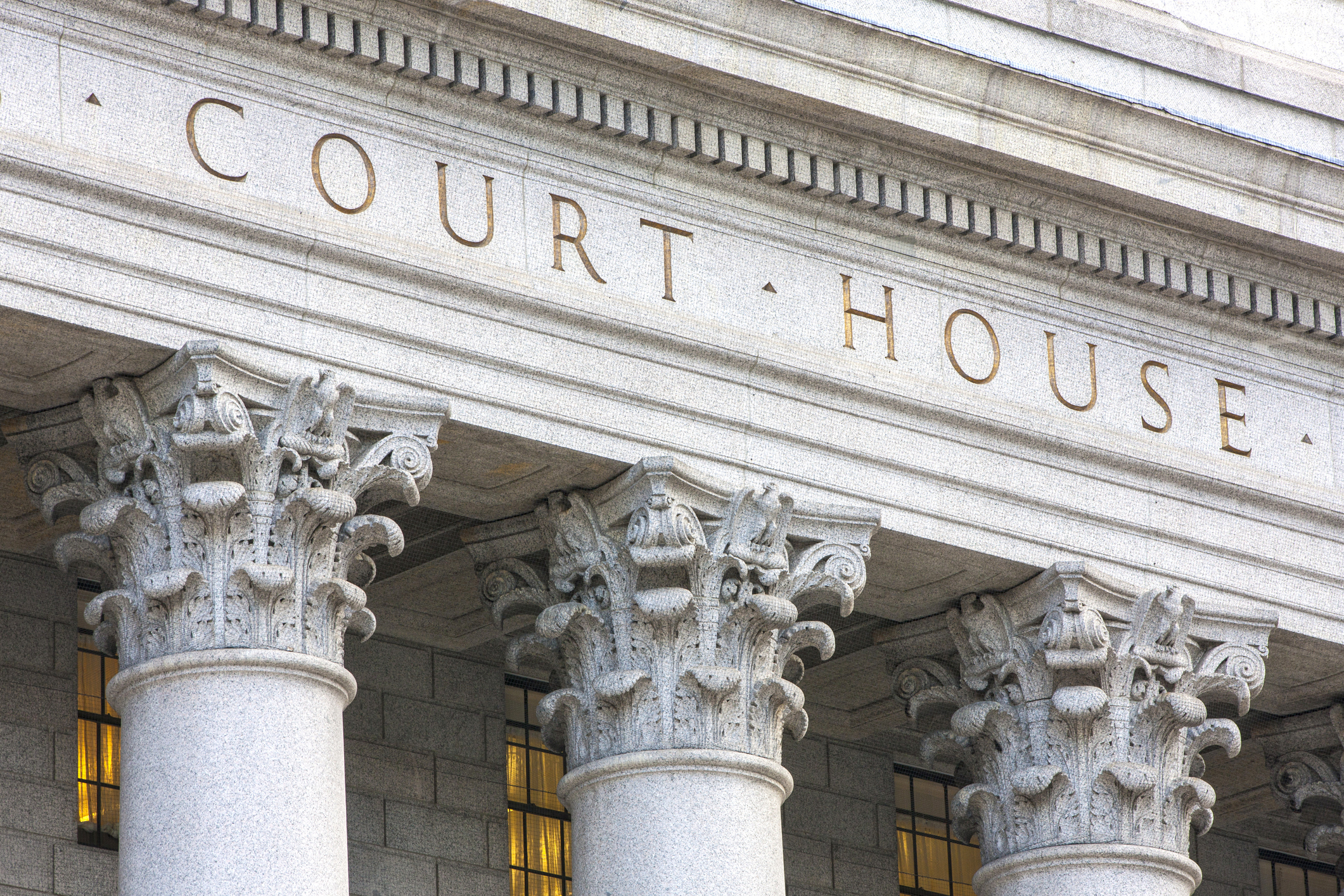 Courthouse facade mccracken law